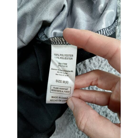 Nightmare Before Christmas Costume Girls Medium Halloween Kids Long Sally NWT - Picture 8 of 10